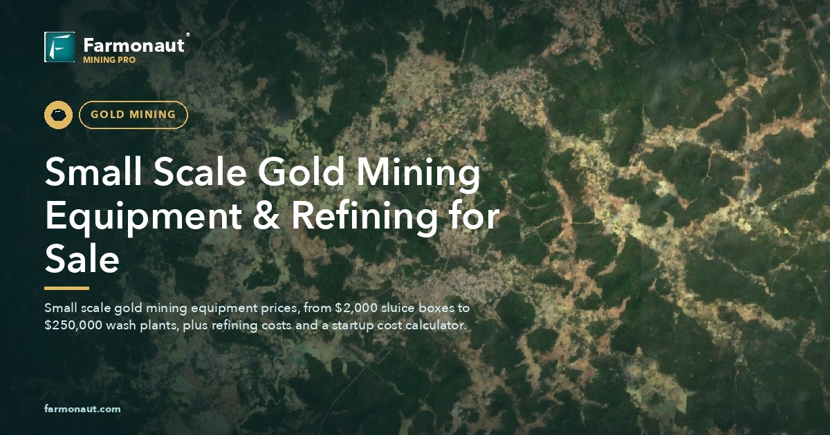 Small Scale Gold Mining Equipment &Amp; Refining For Sale