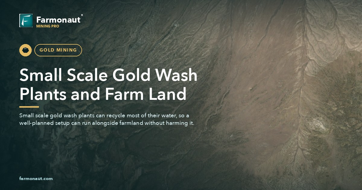 Small Scale Gold Wash Plants And Farm Land