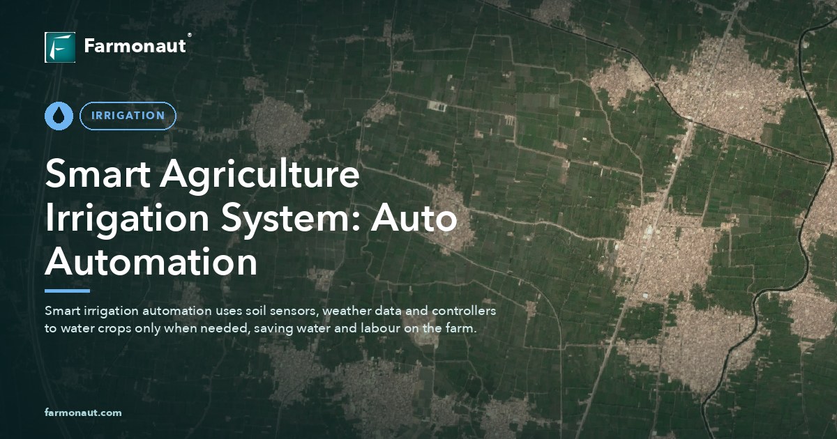 Smart Agriculture Irrigation System: Auto Automation