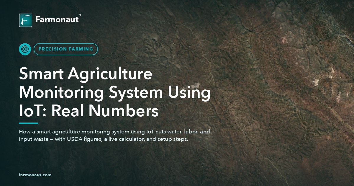 Smart Agriculture Monitoring System Using Iot: Real Numbers