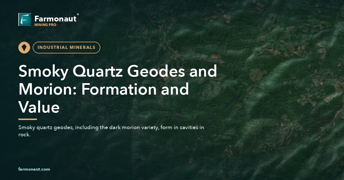 Smoky Quartz Geodes And Morion: Formation And Value