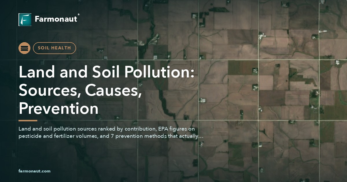 Land And Soil Pollution: Sources, Causes, Prevention