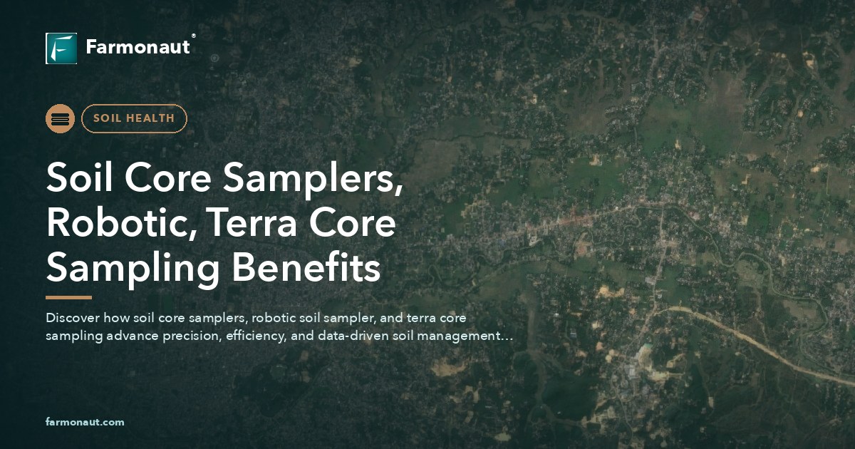 Soil Core Samplers, Robotic, Terra Core Sampling Benefits