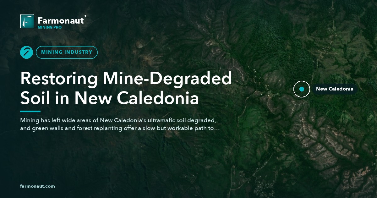 Soil Degradation In Mining: New Caledonia'S Green Wall Fix 74 Restoring Mine-Degraded Soil In New Caledonia