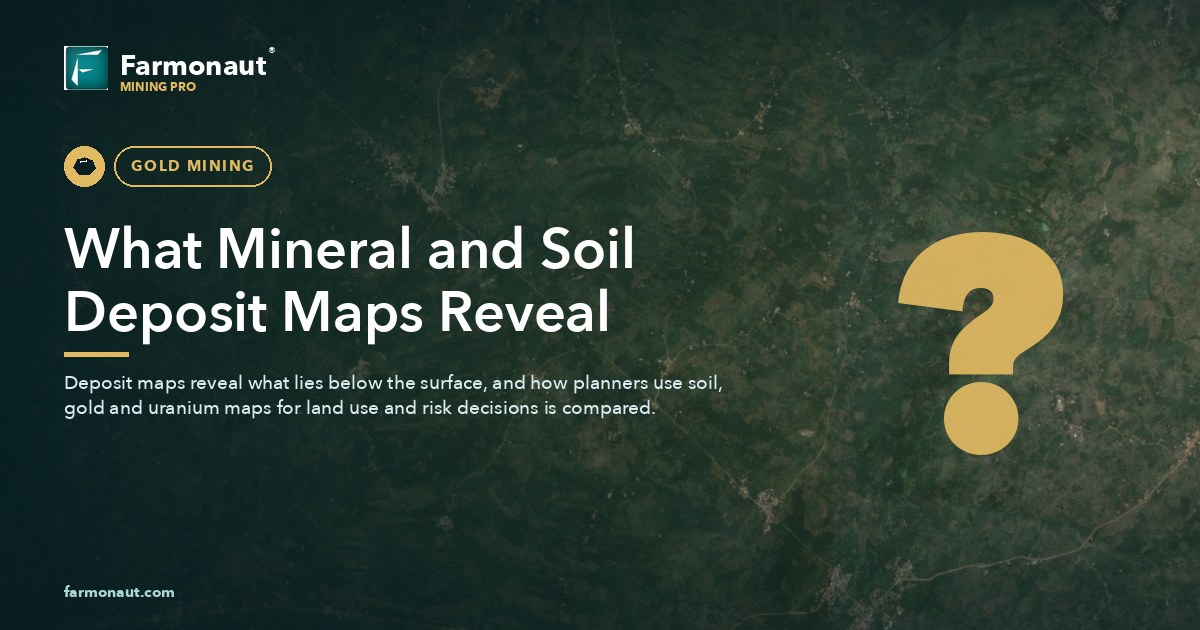 What Mineral And Soil Deposit Maps Reveal