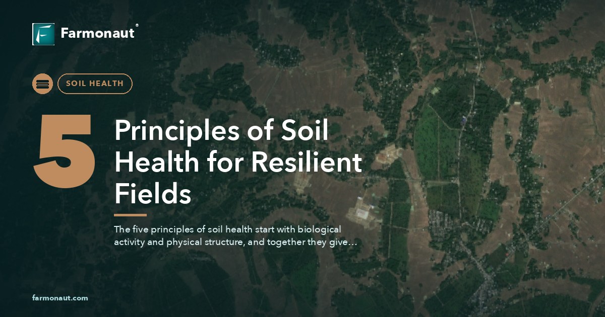 5 Principles Of Soil Health For Resilient Fields