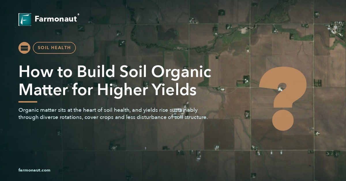 How To Build Soil Organic Matter For Higher Yields