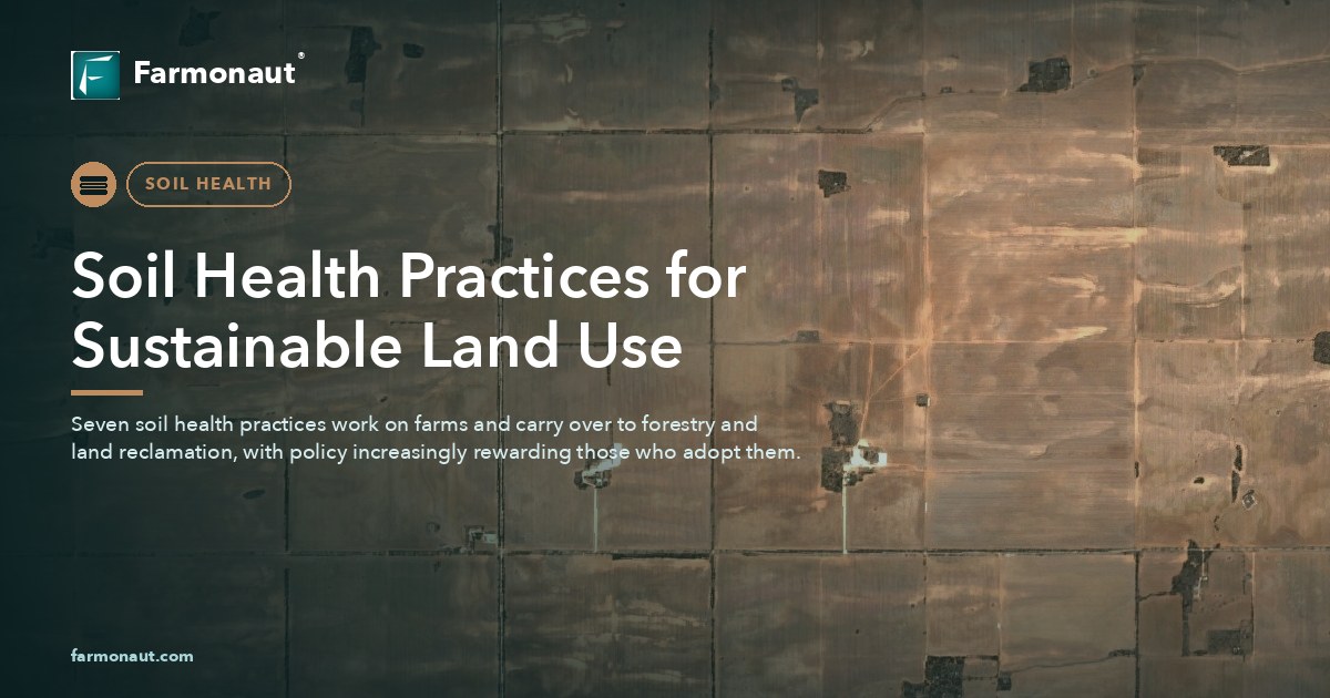 Soil Health Practices For Sustainable Land Use