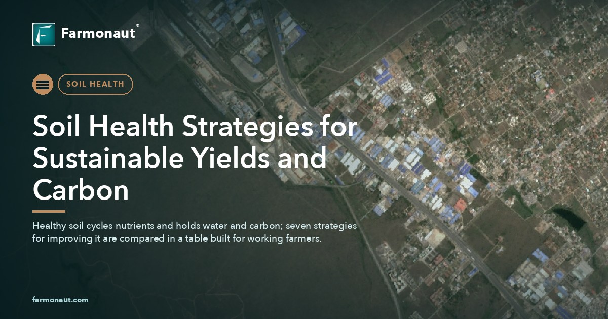 Soil Health Strategies For Sustainable Yields And Carbon