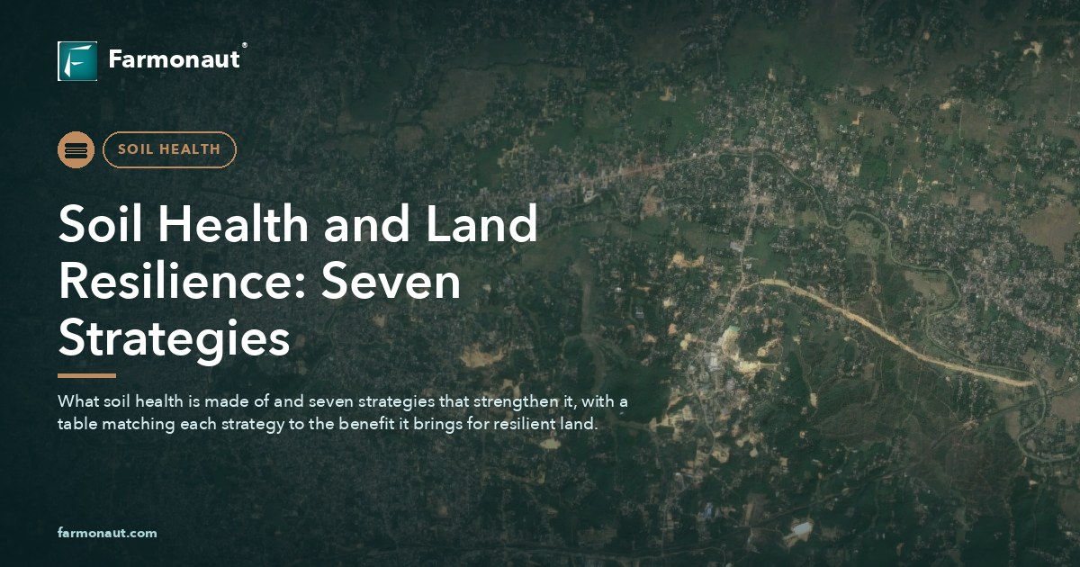 Soil Health And Land Resilience: Seven Strategies