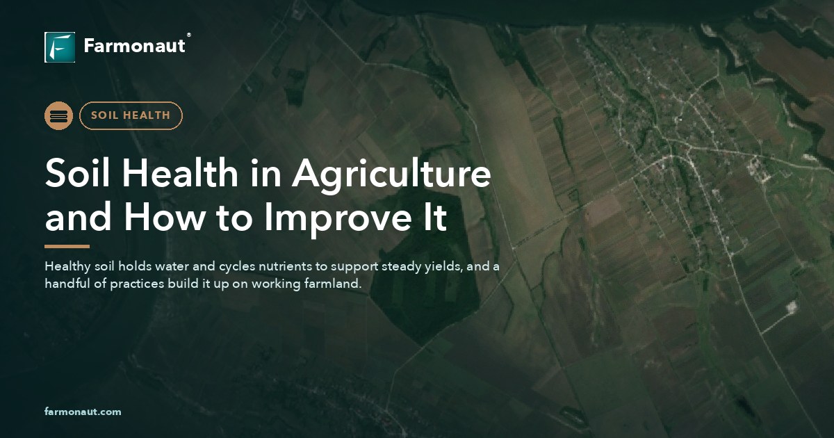 Soil Health In Agriculture And How To Improve It