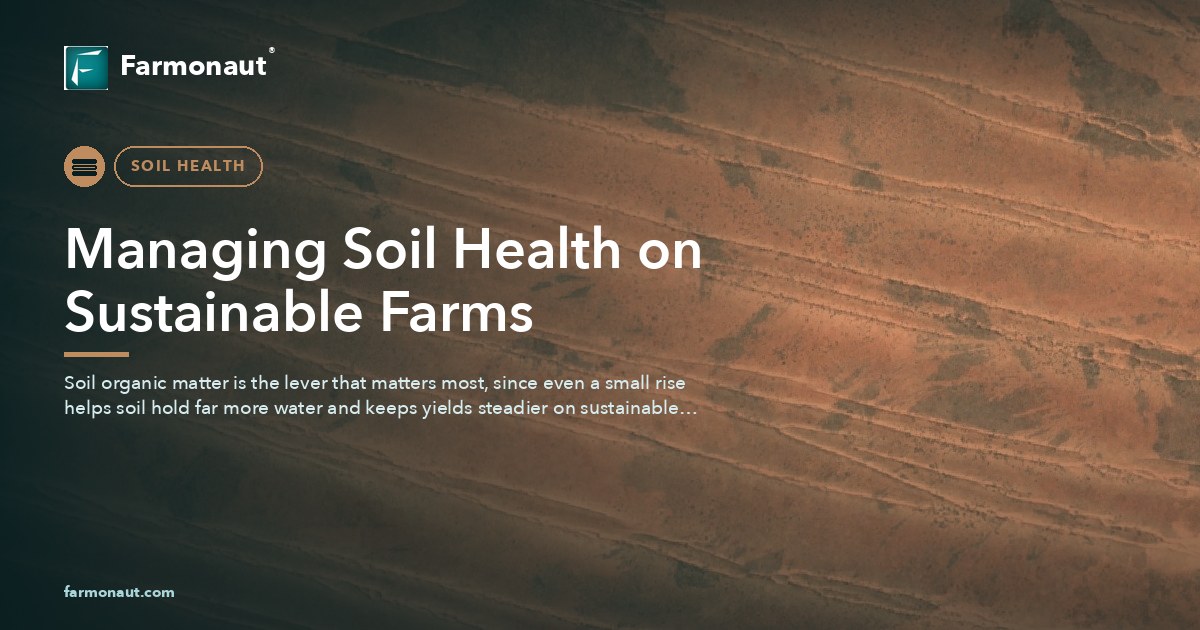 Managing Soil Health On Sustainable Farms