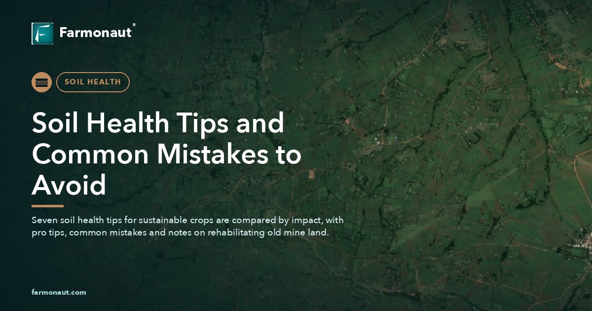 Soil Health Tips And Common Mistakes To Avoid