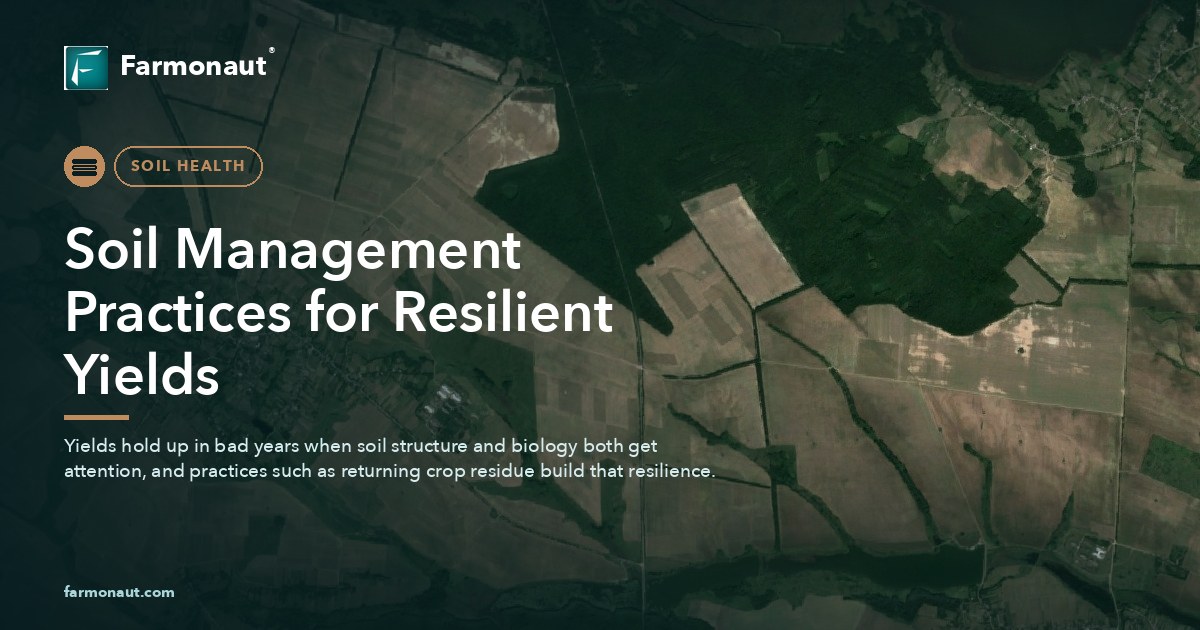 Soil Management Practices For Resilient Yields