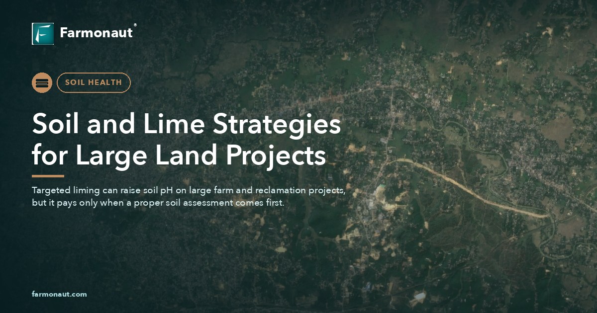 Soil And Lime Strategies For Large Land Projects