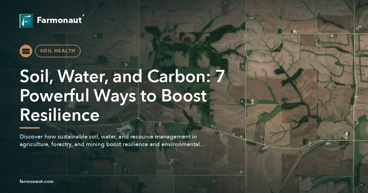 Soil, Water, And Carbon: 7 Powerful Ways To Boost Resilience