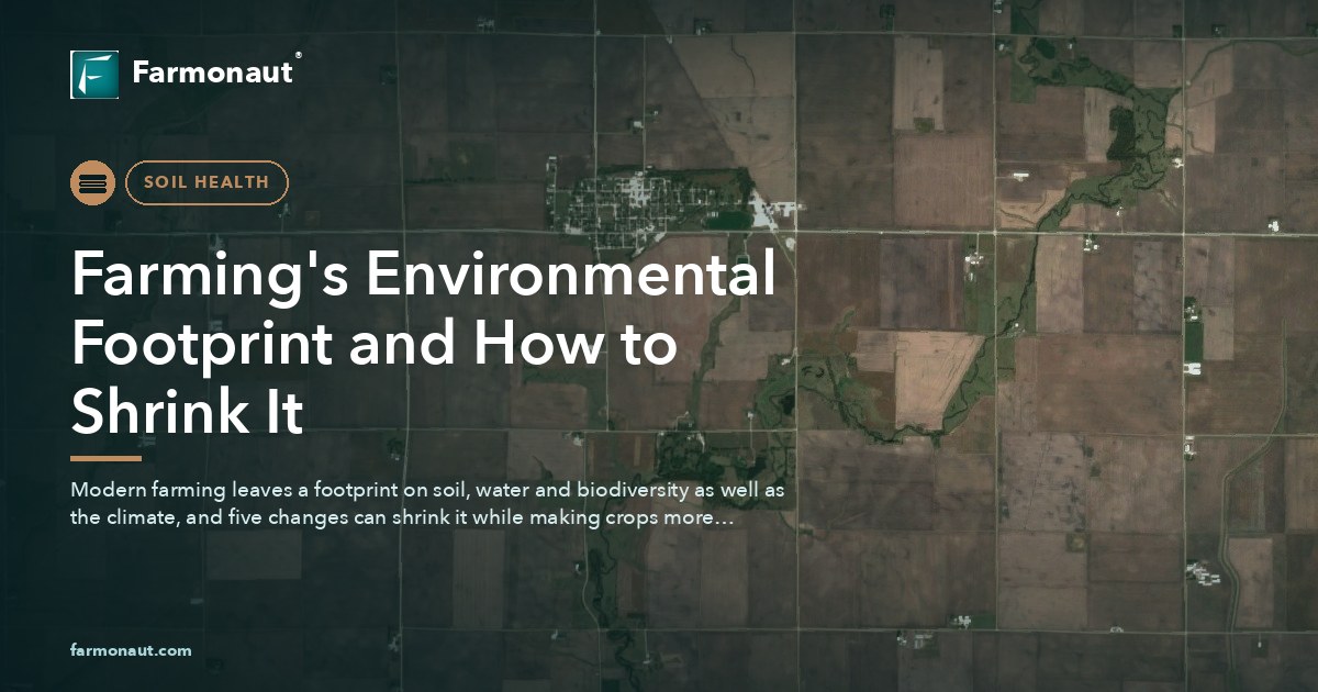 Farming'S Environmental Footprint And How To Shrink It