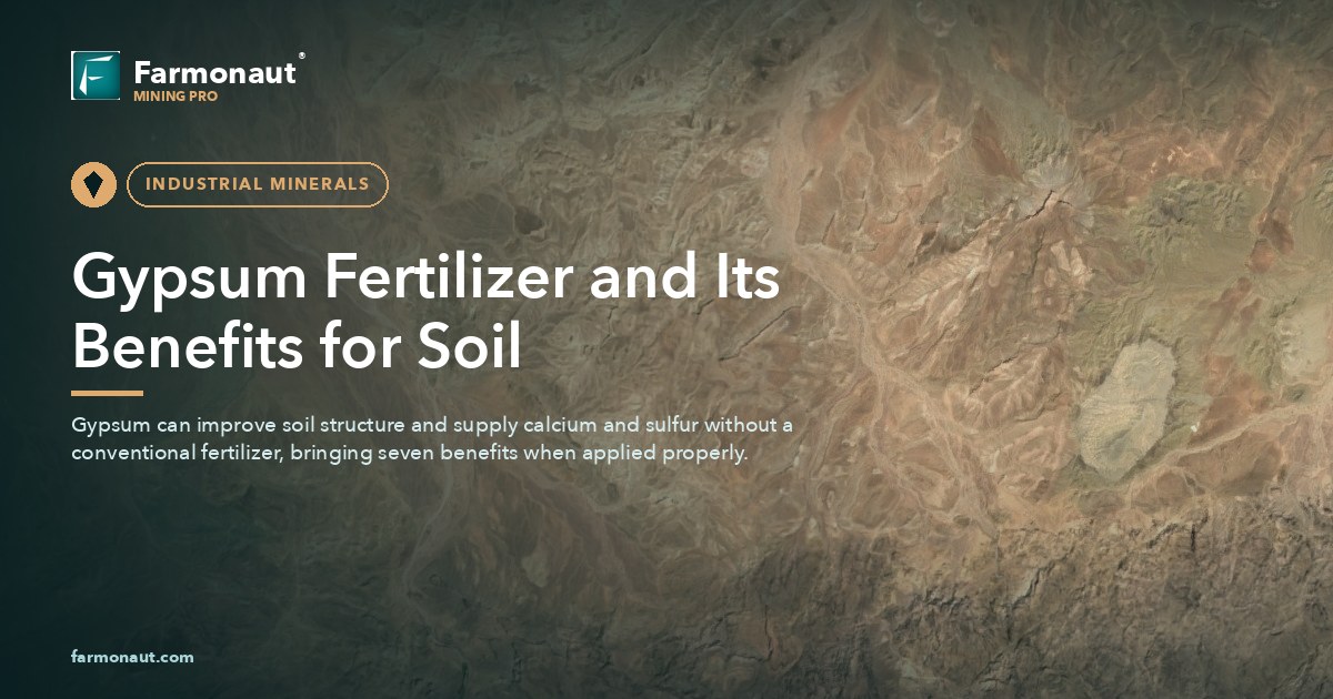 Gypsum Fertilizer And Its Benefits For Soil
