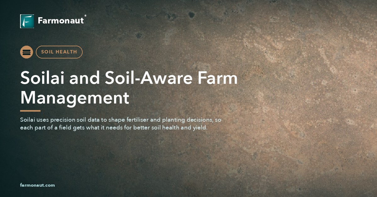 Soilai And Soil-Aware Farm Management