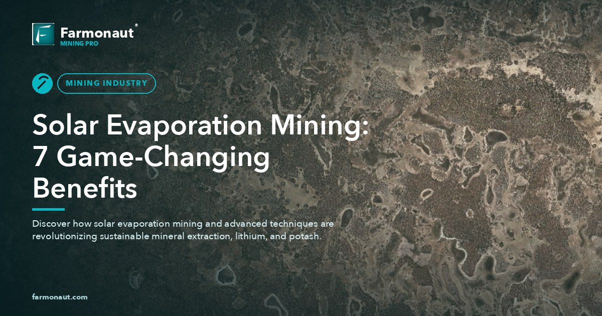 Solar Evaporation Mining: 7 Game-Changing Benefits