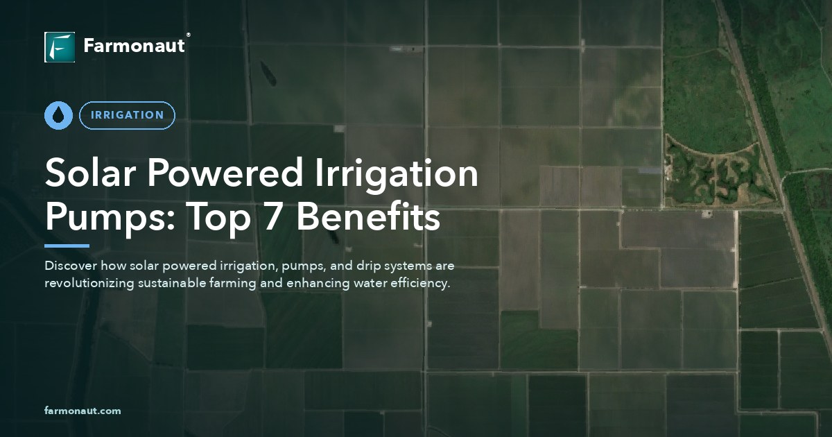 Solar Powered Irrigation Pumps: Top 7 Benefits
