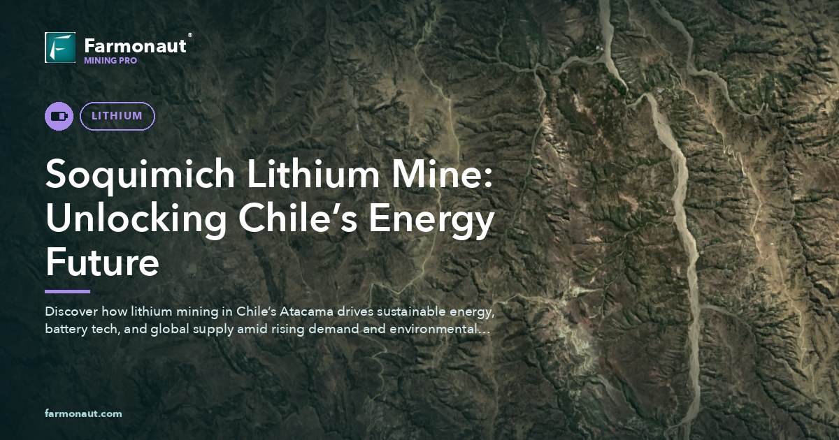 Soquimich Lithium Mine: Unlocking Chile’s Energy Future