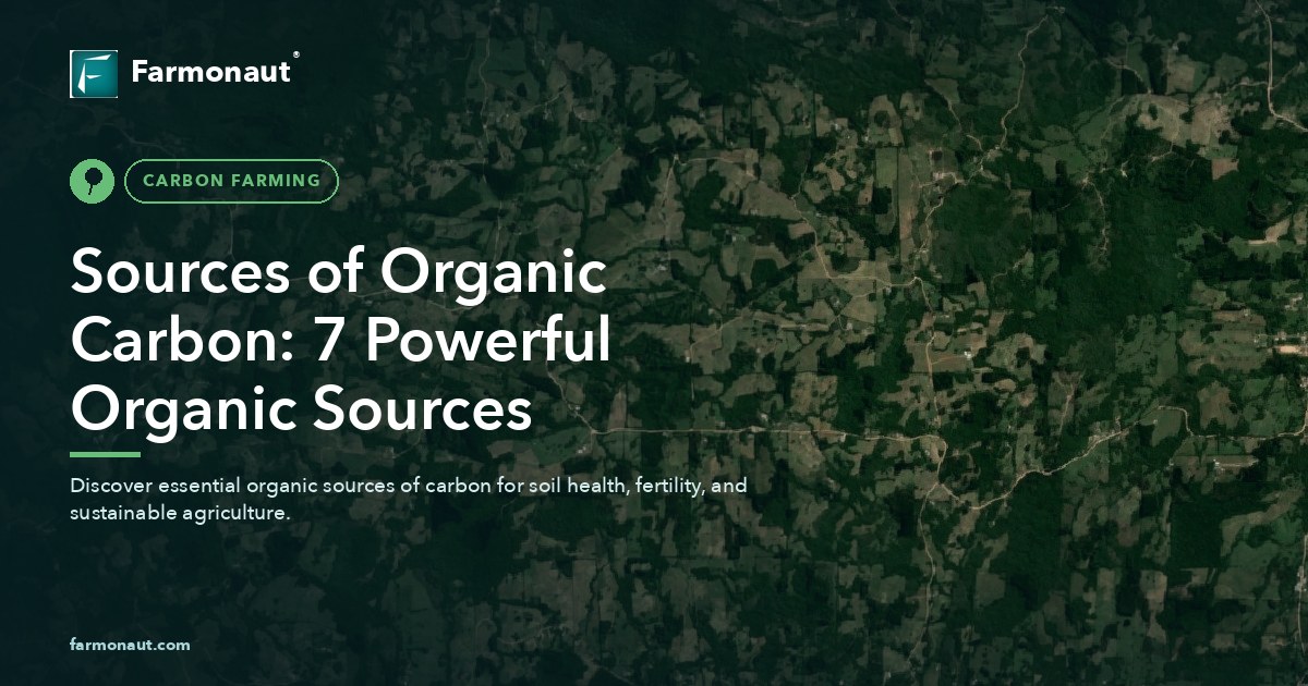 Sources Of Organic Carbon: 7 Powerful Organic Sources