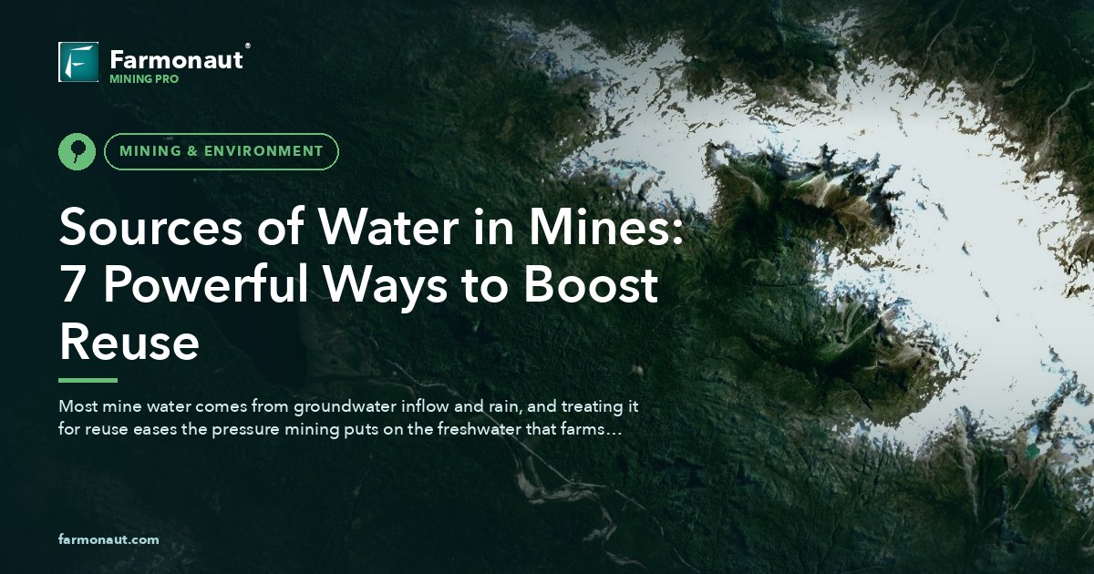 Sources Of Water In Mines: 7 Powerful Ways To Boost Reuse