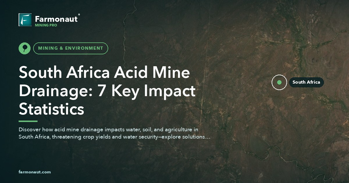 South Africa Acid Mine Drainage: 7 Key Impact Statistics