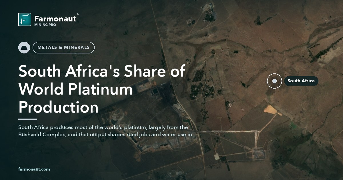 South Africa'S Share Of World Platinum Production