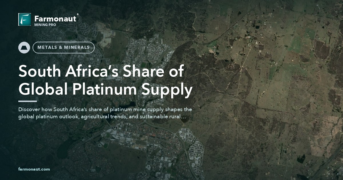 South Africa’s Share Of Global Platinum Supply