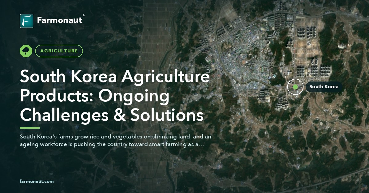 South Korea Agriculture Products: Ongoing Challenges &Amp; Solutions