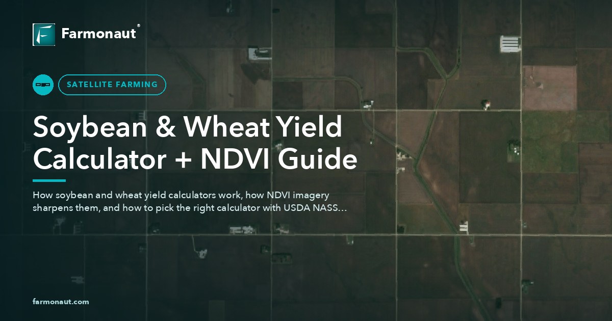 Soybean &Amp; Wheat Yield Calculator + Ndvi Guide