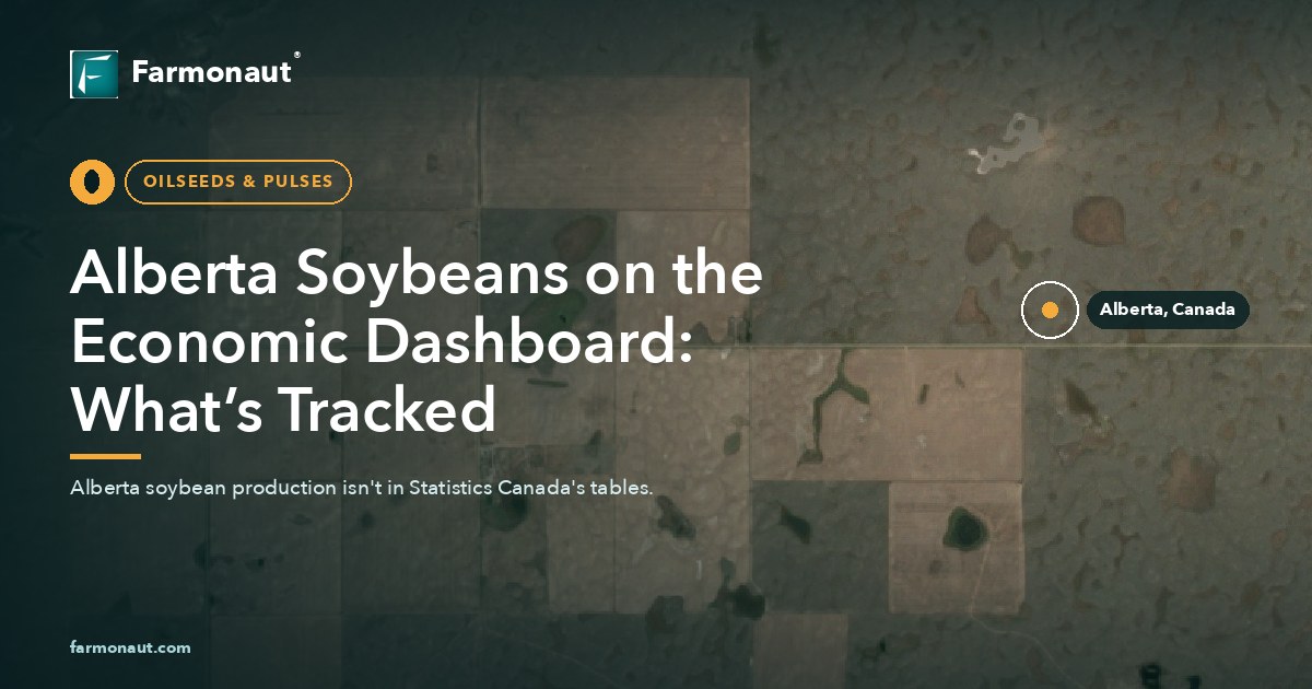 Alberta Soybeans On The Economic Dashboard: What’s Tracked