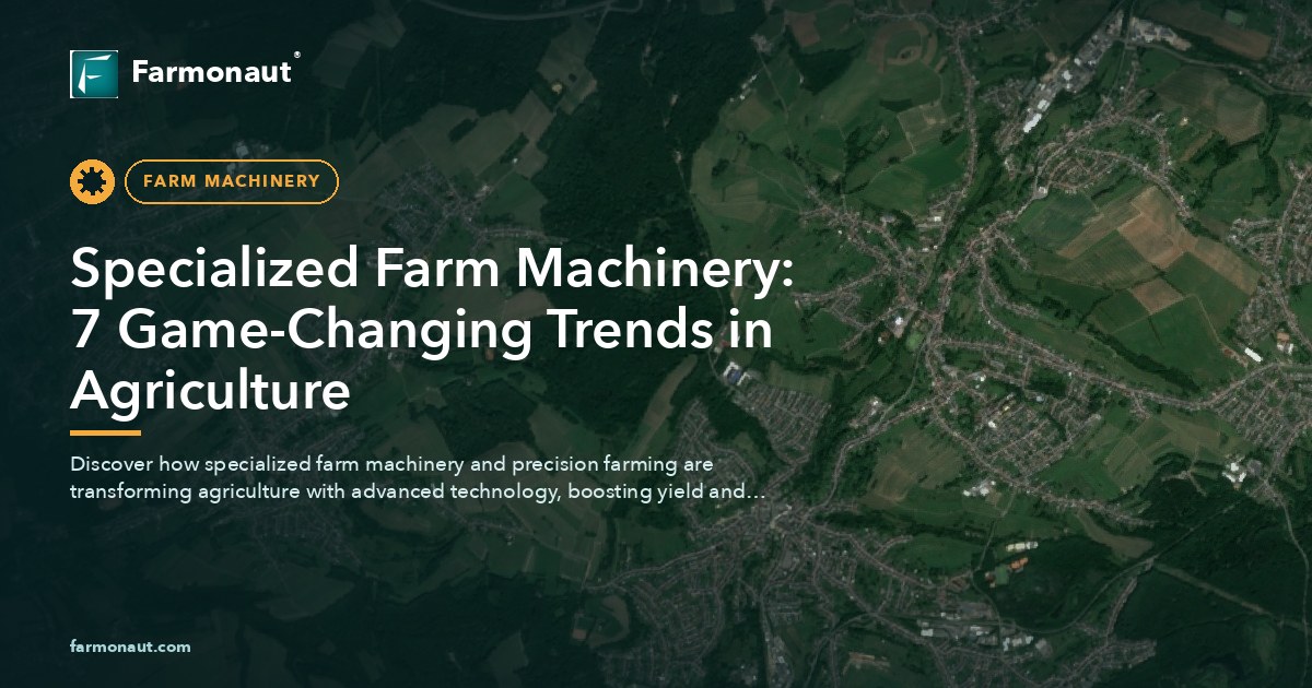 Specialized Farm Machinery: 7 Game-Changing Trends In Agriculture