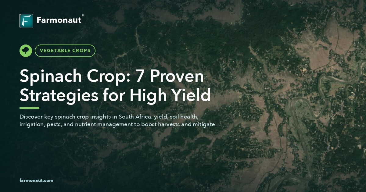 Spinach Crop: 7 Proven Strategies For High Yield