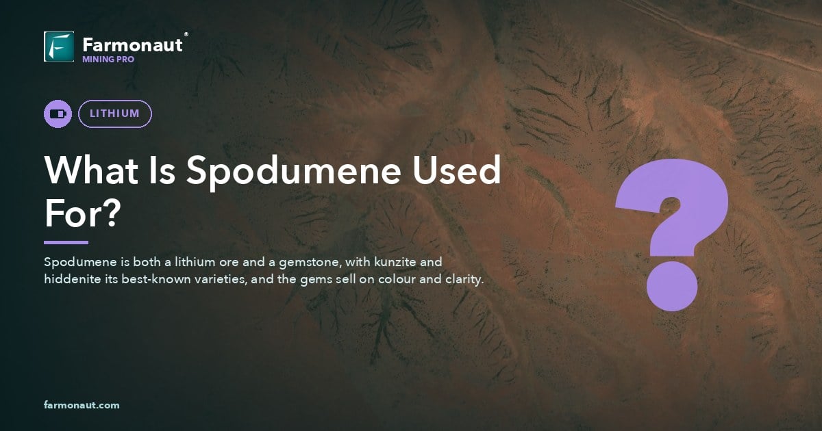 What Is Spodumene Used For?
