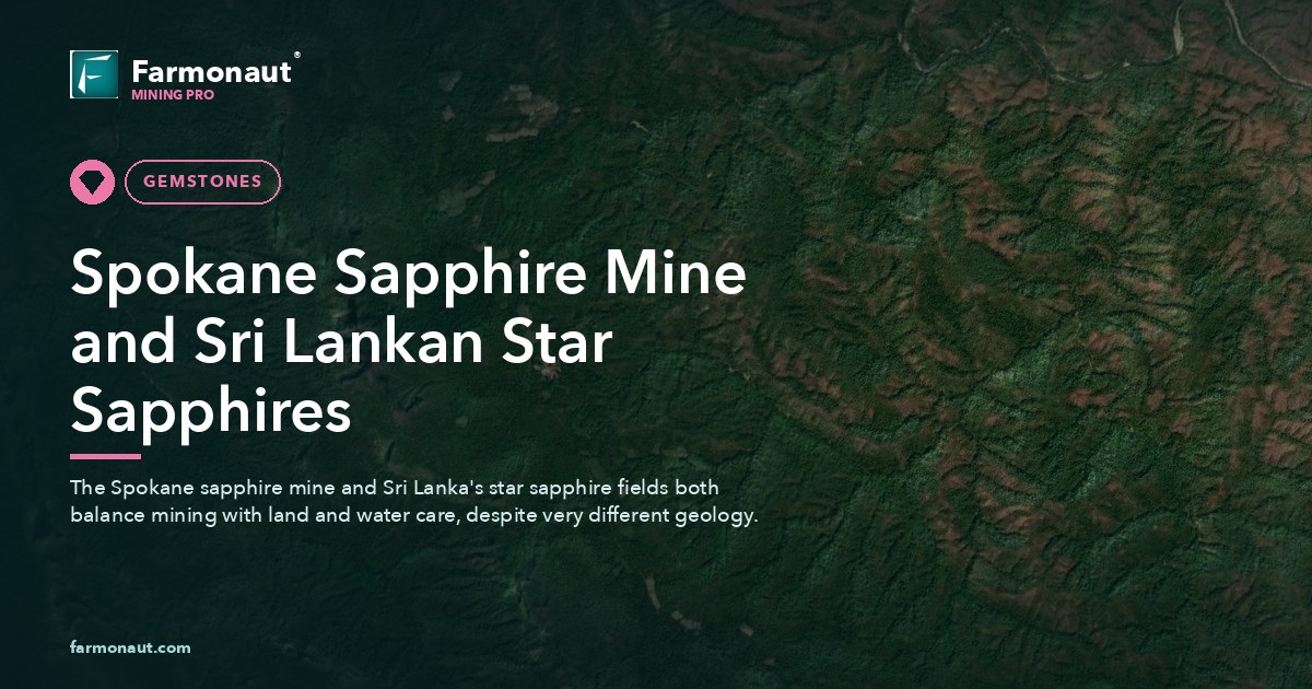 Spokane Sapphire Mine And Sri Lankan Star Sapphires