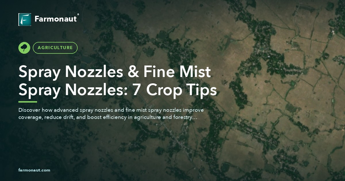 Spray Nozzles &Amp; Fine Mist Spray Nozzles: 7 Crop Tips