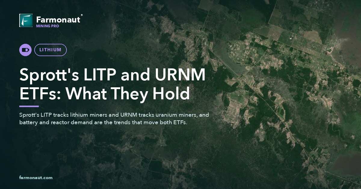 Sprott'S Litp And Urnm Etfs: What They Hold