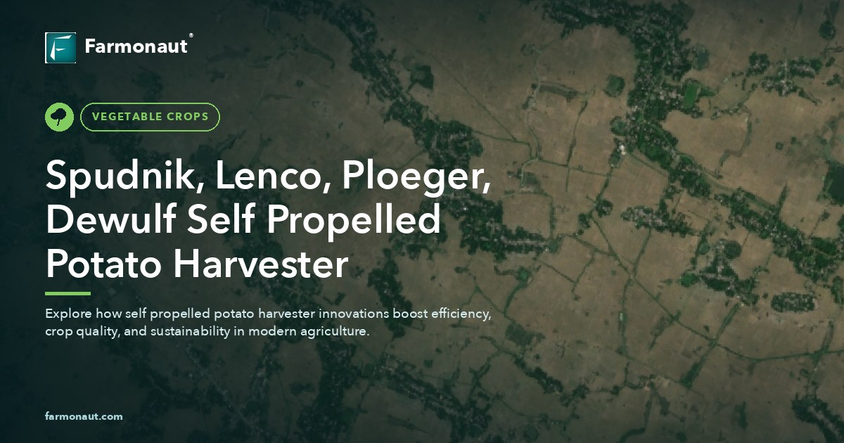 Spudnik, Lenco, Ploeger, Dewulf Self Propelled Potato Harvester