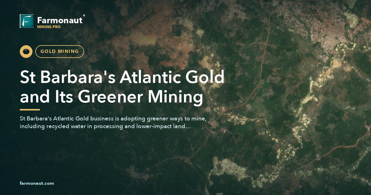 St Barbara'S Atlantic Gold And Its Greener Mining