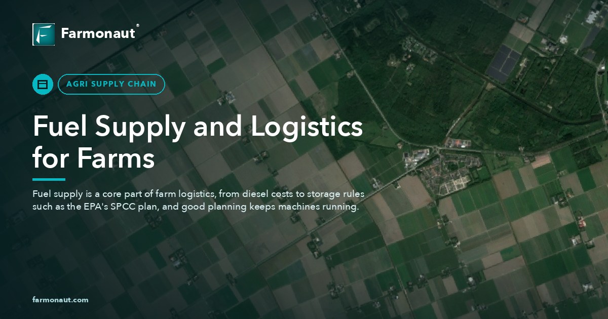 Fuel Supply And Logistics For Farms