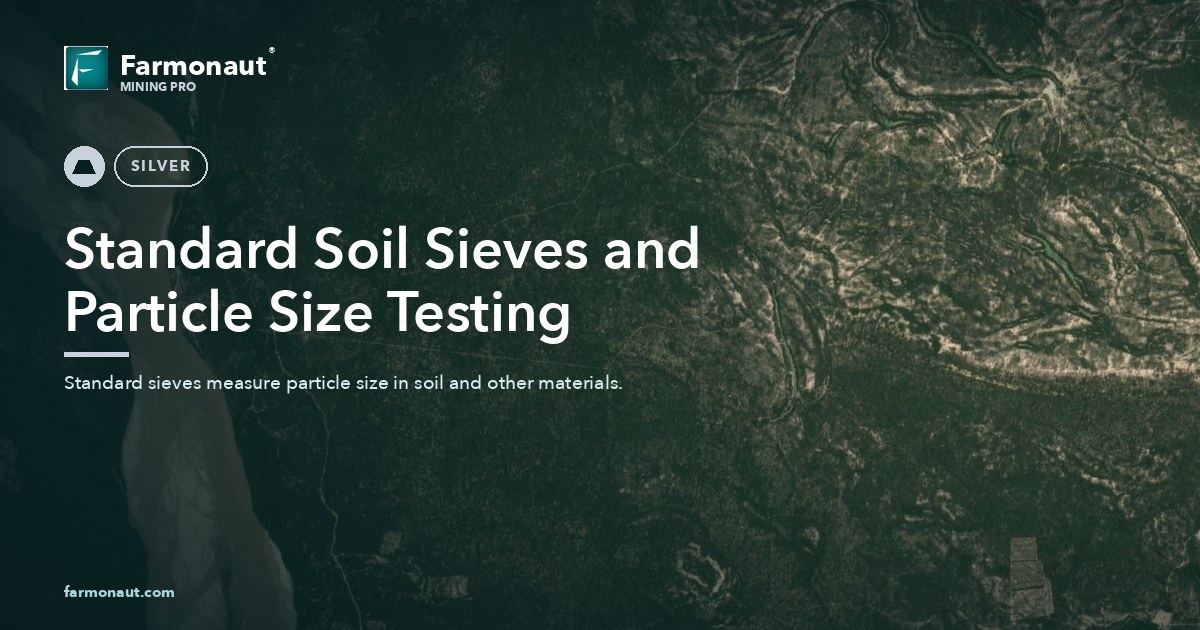 Standard Soil Sieves And Particle Size Testing