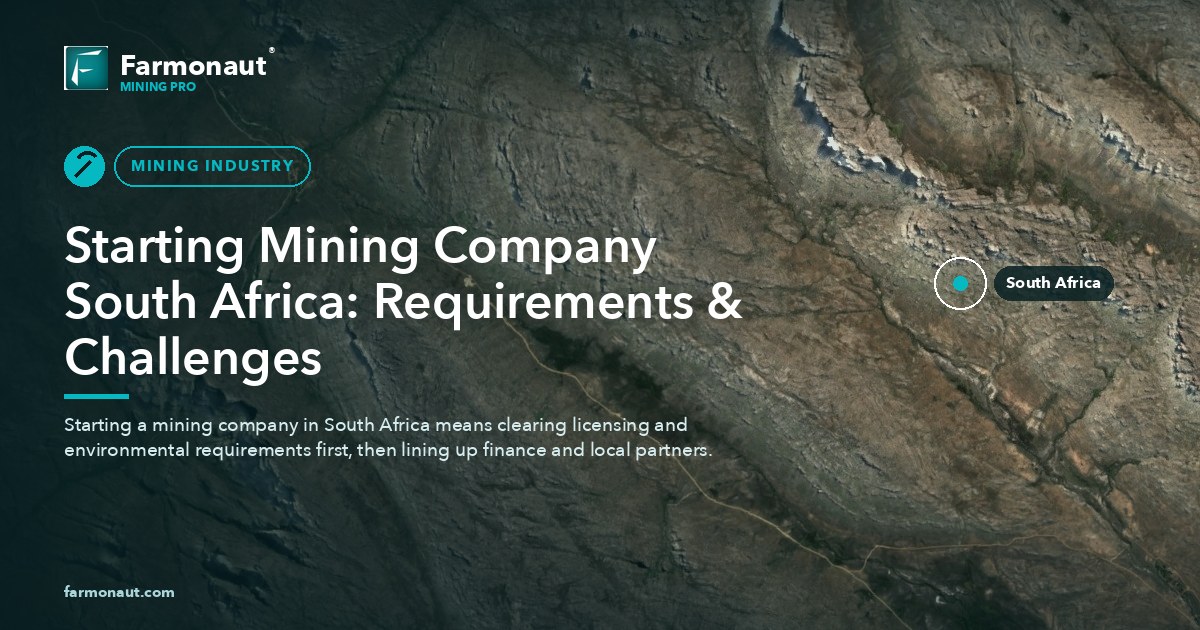 Starting Mining Company South Africa: Requirements &Amp; Challenges