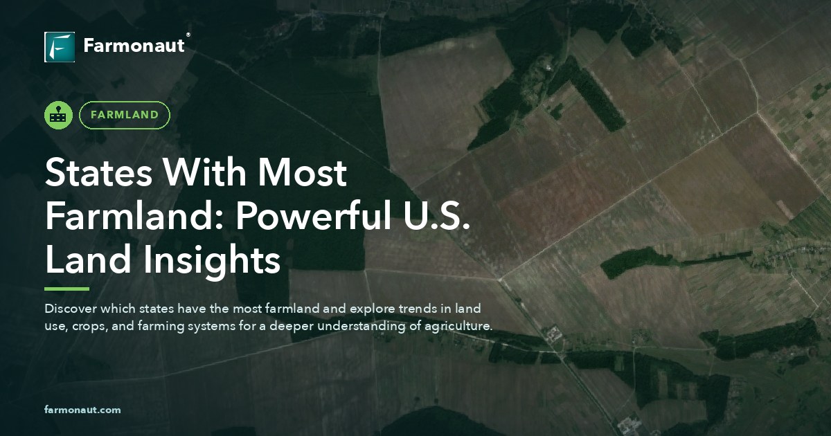 States With Most Farmland: Powerful U.s. Land Insights