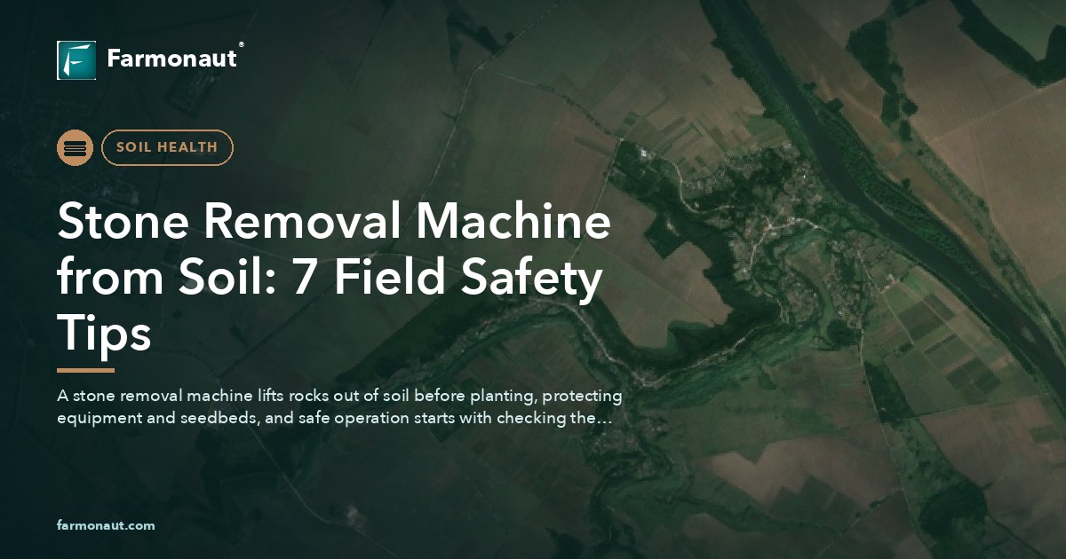 Stone Removal Machine From Soil: 7 Field Safety Tips