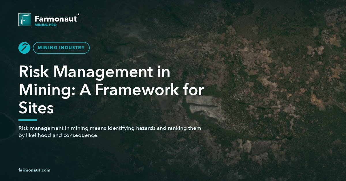 Risk Management In Mining: A Framework For Sites