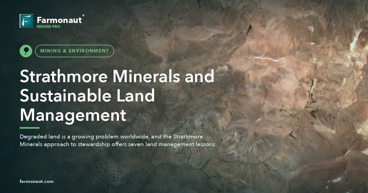 Strathmore Minerals And Sustainable Land Management