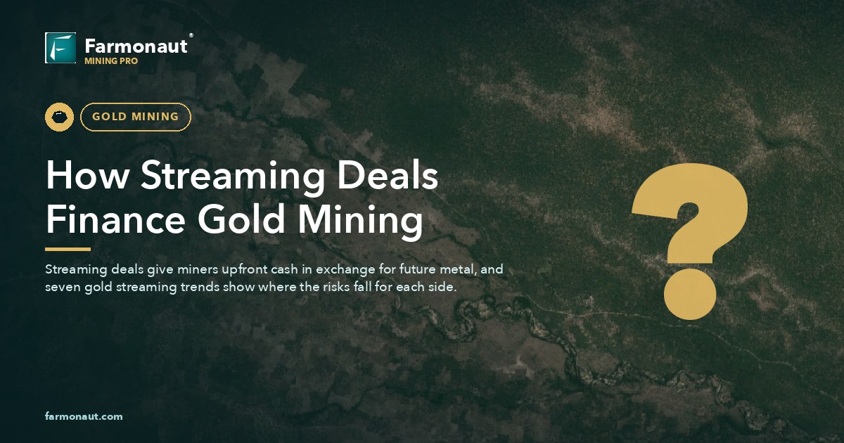 How Streaming Deals Finance Gold Mining